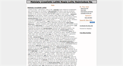 Desktop Screenshot of malolaty.blogeasy.com