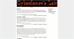Desktop Screenshot of cybordemon.blogeasy.com
