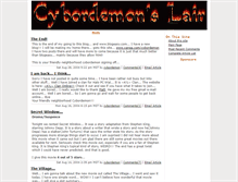 Tablet Screenshot of cybordemon.blogeasy.com