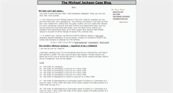 Desktop Screenshot of michaeljacksoncase.blogeasy.com