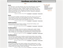 Tablet Screenshot of handbag.blogeasy.com