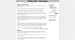 Desktop Screenshot of moaningme.blogeasy.com