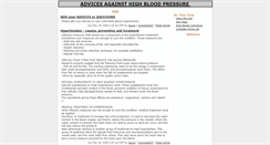 Desktop Screenshot of hypertension.blogeasy.com