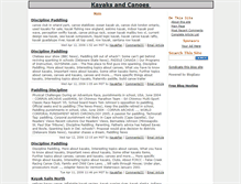 Tablet Screenshot of kayak.blogeasy.com