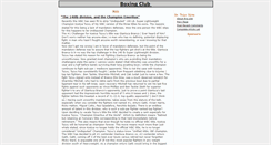Desktop Screenshot of boxingclub.blogeasy.com