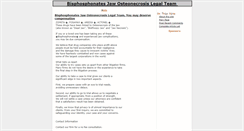 Desktop Screenshot of bisphosphonates.blogeasy.com