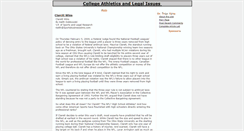 Desktop Screenshot of collegelaw.blogeasy.com