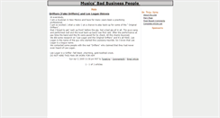 Desktop Screenshot of musicbizcrooks.blogeasy.com