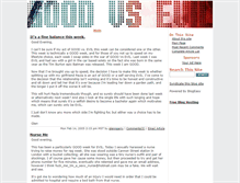 Tablet Screenshot of goodvsevil.blogeasy.com