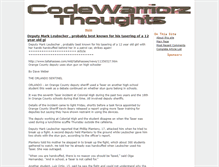 Tablet Screenshot of codewarriorz.blogeasy.com