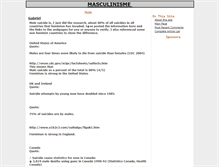 Tablet Screenshot of masculinisme.blogeasy.com