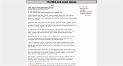 Desktop Screenshot of nbalaw.blogeasy.com