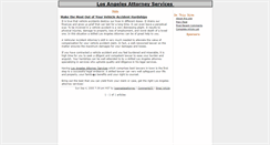 Desktop Screenshot of losangelesattorney.blogeasy.com